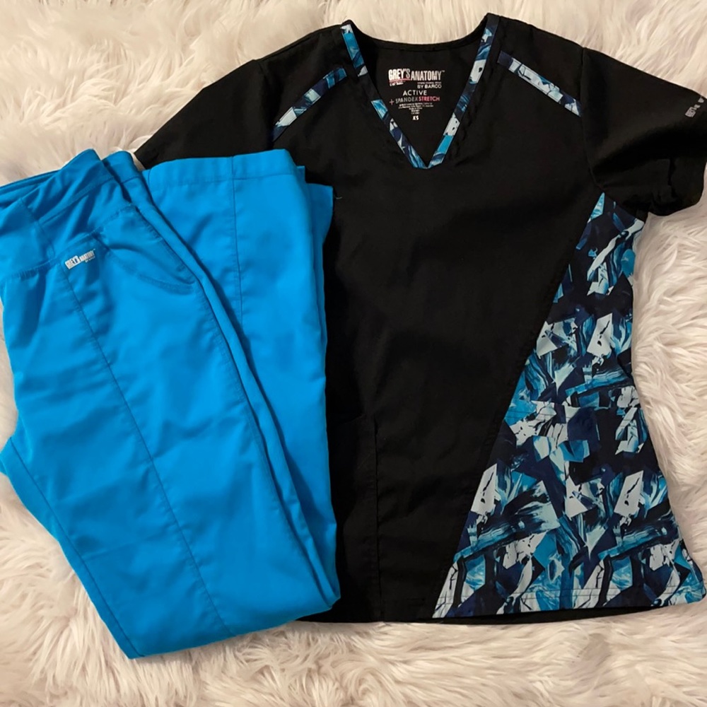 Scrub pant and top
